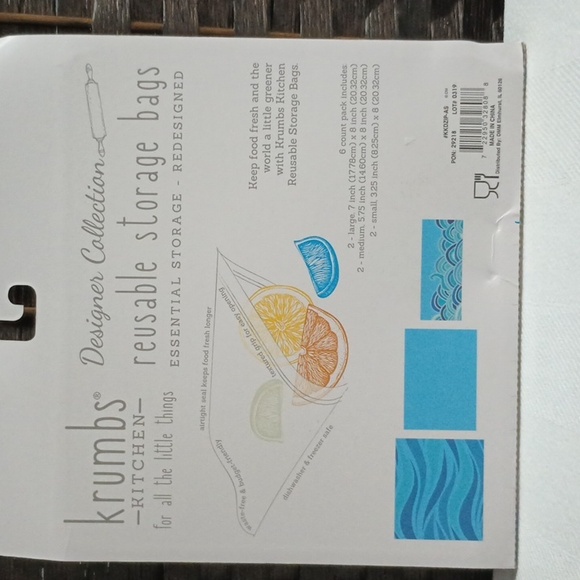 Reusable Storage bags - Picture 2 of 8